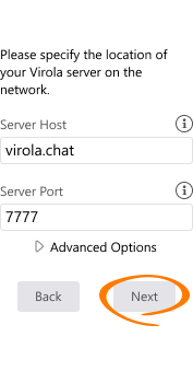 Step 2 - choose your password